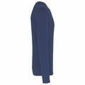 Tiefblau - Side - Kariban - Sweatshirt Rundhalsausschnitt für Herren-Damen Unisex