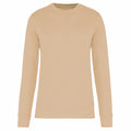 Sandfarben - Front - Kariban - Sweatshirt Rundhalsausschnitt für Herren-Damen Unisex