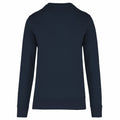 Marineblau - Back - Kariban - Sweatshirt Rundhalsausschnitt für Herren-Damen Unisex