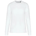 Weiß - Front - Kariban - Sweatshirt Rundhalsausschnitt für Herren-Damen Unisex