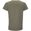 Army-Grün - Back - SOLS - "Crusader" T-Shirt recyceltes Material für Herren-Damen Unisex