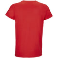 Leuchtend Rot - Back - SOLS - "Crusader" T-Shirt recyceltes Material für Herren-Damen Unisex