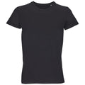 Schwarz - Front - SOLS - "Crusader" T-Shirt recyceltes Material für Herren-Damen Unisex