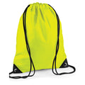 Fluoreszierendes Gelb - Front - Bagbase - Turnbeutel "Premium"