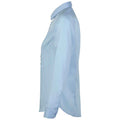 Weiches Blau - Side - NEOBLU - "Blaise" Formelles Hemd für Damen  Langärmlig
