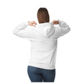 Weiß - Back - Gildan - "Softstyle" Kapuzenpullover für Herren-Damen Unisex