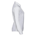 Weiß - Side - Russell Collection - Formelles Hemd Pflegeleicht für Damen  Langärmlig