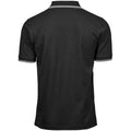 Schwarz-Weiß - Back - Tee Jays - Poloshirt für Herren