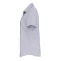 Silber - Side - Premier - Formelles Hemd für Damen  kurzärmlig