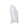 Weiß - Side - Russell Collection - Formelles Hemd Pflegeleicht für Damen  3-4 Ärmel