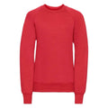 Leuchtend Rot - Front - Jerzees Schoolgear - Sweatshirt für Kinder
