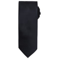 Schwarz - Front - Premier - Krawatte für Herren-Damen Unisex
