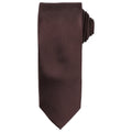 Braun - Front - Premier - Krawatte für Herren-Damen Unisex