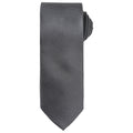 Dunkelgrau - Front - Premier - Krawatte für Herren-Damen Unisex