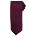 Aubergine - Front - Premier - Krawatte für Herren-Damen Unisex