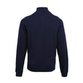 Marineblau - Back - Premier - Sweatshirt Reißverschluss für Herren