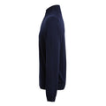 Marineblau - Side - Premier - Sweatshirt Reißverschluss für Herren