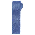 Mittelblau - Front - Premier - Krawatte für Herren-Damen Unisex