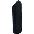 Schwarz - Side - Premier - Strickjacke V-Ausschnitt für Damen
