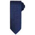 Marineblau-Limone - Front - Premier - Krawatte für Herren-Damen Unisex