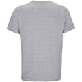 Grau meliert - Back - SOLS - "Legend" T-Shirt Baumwolle aus biologischem Anbau für Herren-Damen Unisex