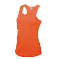Orange - Front - AWDis Cool - Ärmelloses Oberteil Feuchtigkeitsabweisend für Damen