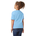 Hellblau - Back - Gildan - T-Shirt Schwere Qualität für Kinder