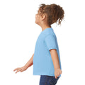 Hellblau - Side - Gildan - T-Shirt Schwere Qualität für Kinder