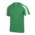 Irisches Grün-Arktisch Weiß - Side - AWDis Cool - T-Shirt Feuchtigkeitsabweisend für Herren