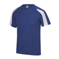 Königsblau-Arktisch Weiß - Side - AWDis Cool - T-Shirt Feuchtigkeitsabweisend für Herren