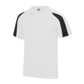 Arktisch Weiß-Pechschwarz - Side - AWDis Cool - T-Shirt Feuchtigkeitsabweisend für Herren