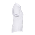 Weiß - Side - Russell Collection - Formelles Hemd für Damen