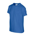 Königsblau - Side - Gildan - T-Shirt Schwere Qualität für Kinder