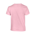 Hellrosa - Back - Gildan - T-Shirt Schwere Qualität für Kinder