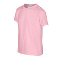 Hellrosa - Side - Gildan - T-Shirt Schwere Qualität für Kinder