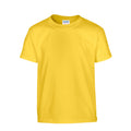 Gänseblümchen - Front - Gildan - T-Shirt Schwere Qualität für Kinder