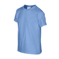 Carolina Blau - Side - Gildan - T-Shirt Schwere Qualität für Kinder