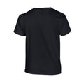 Schwarz - Back - Gildan - T-Shirt Schwere Qualität für Kinder