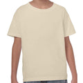 Sand - Front - Gildan - T-Shirt Schwere Qualität für Kinder