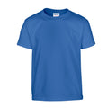 Königsblau - Front - Gildan - T-Shirt Schwere Qualität für Kinder