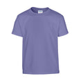 Veilchen - Front - Gildan - T-Shirt Schwere Qualität für Kinder