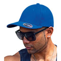 Lebendiges Blau - Back - Result Headwear - "Kansas" Baseball-Mütze für Herren-Damen Unisex
