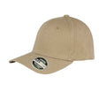 Khaki-Braun - Front - Result Headwear - "Kansas" Baseball-Mütze für Herren-Damen Unisex