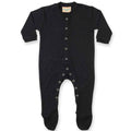 Schwarz - Front - Larkwood - Schlafanzug für Baby