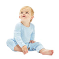 Blau - Back - Babybugz - Strampler für Baby  Langärmlig