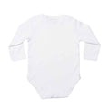 Weiß - Back - Larkwood - Bodysuit für Baby  Langärmlig