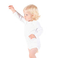 Weiß - Side - Larkwood - Bodysuit für Baby  Langärmlig