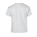 Asche - Back - Gildan - T-Shirt Schwere Qualität für Kinder