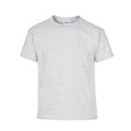 Asche - Front - Gildan - T-Shirt Schwere Qualität für Kinder