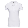 Weiß - Front - Russell - Poloshirt für Damen
